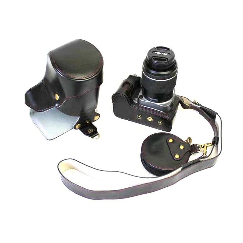 Высокое качество DSLR камеры сумка из искусственной кожи для Pentax K70 K3 II KS K3II ksii с