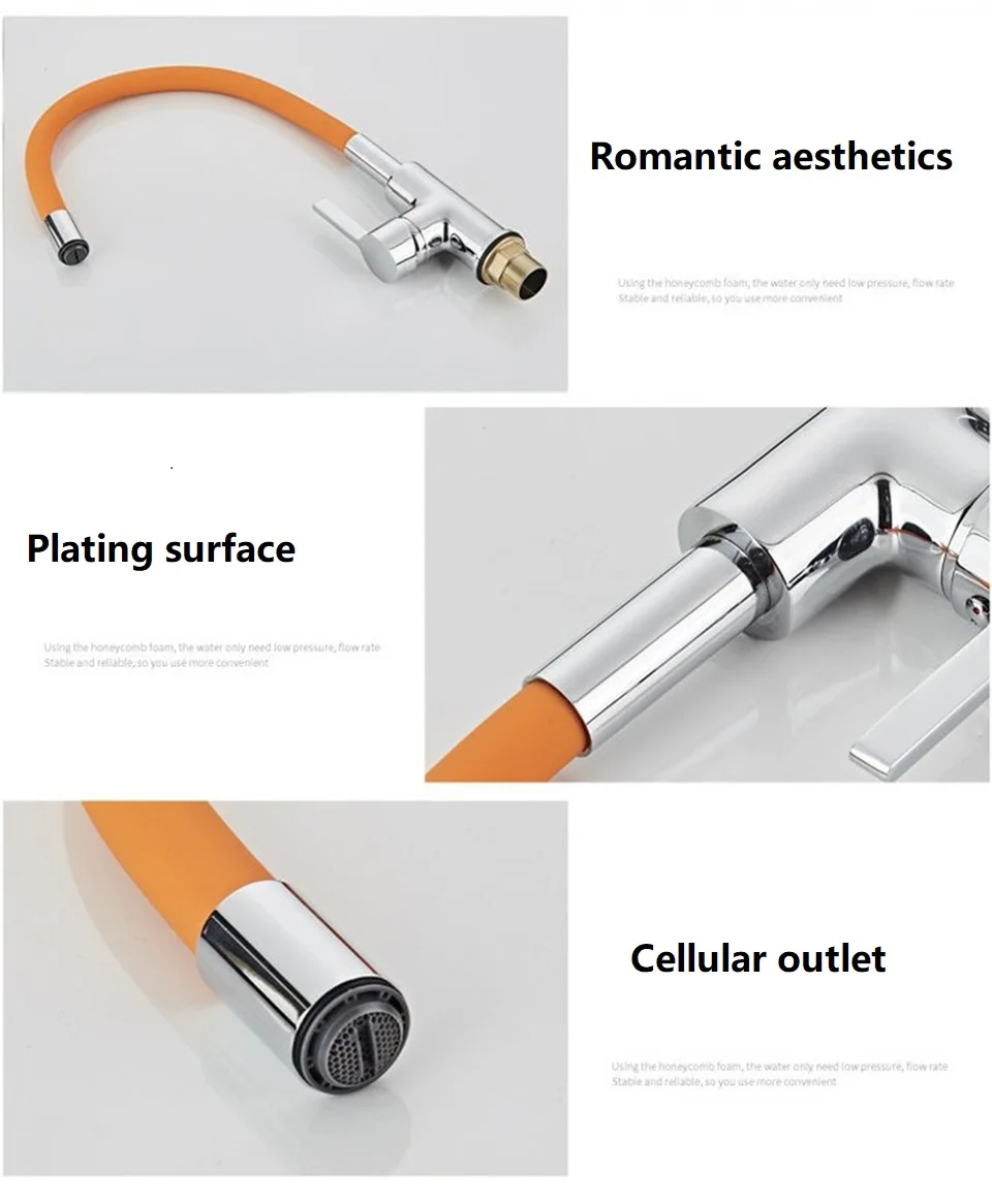 Senducs фиолетовый кухонный кран горячая холодная кухонная раковина полированный