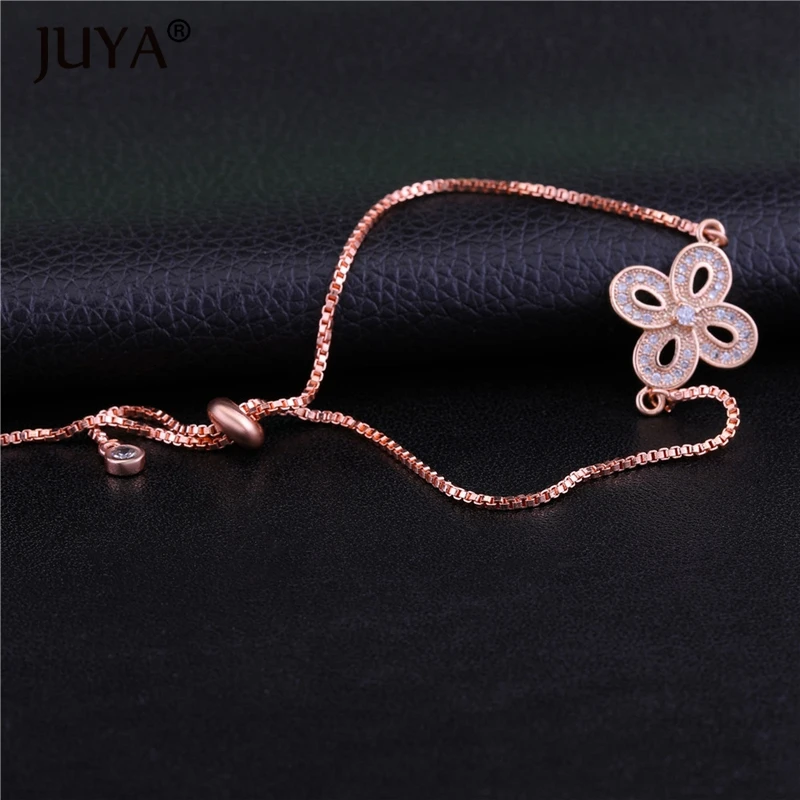 Модный женский браслет pulseras модная простая цепочка регулируемый золотой цветок