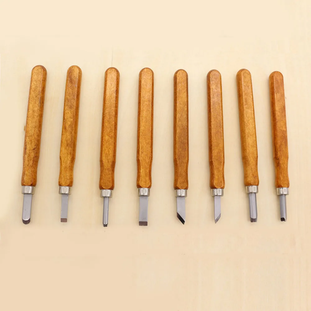 Набор резьба по дереву долотом высокоскоростные стальные аксессуары токарный