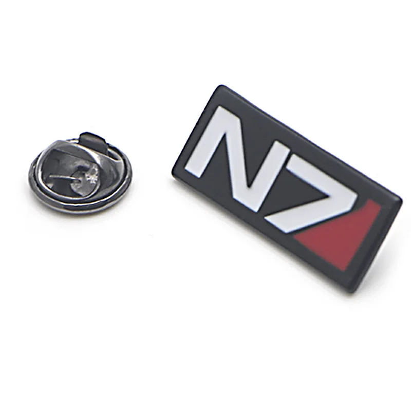 V280 Игра Mass Effect металлические эмалированные булавки и Броши Модные нагрудные булавки рюкзак сумки значок коллекция