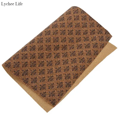 Diamond flower Lychee Life винтажный мягкий пробковый материал A3 для женщин, рукоделие, ручная работа, Лоскутная одежда, аксессуары для украшения одежды - Цвет: Diamond flower