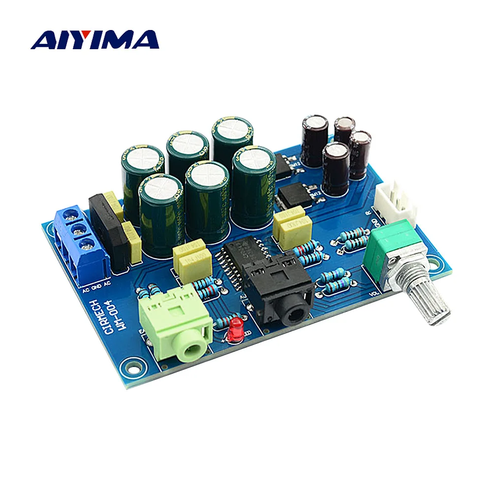 AIYIMA TPA6120 усилитель для наушников плата HIFI TPA6120A2 энтузиаст наушники AMP Amplificador нулевой шум Diy