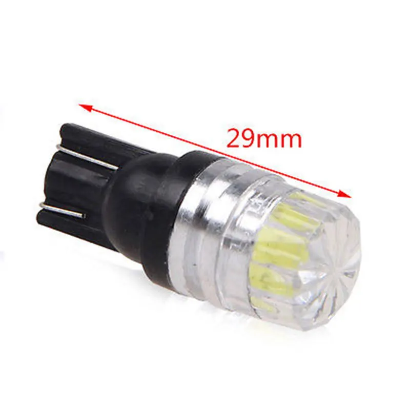 2 шт. белый светодиодный 5630 SMD T10 W5W клиновидный объектив свет автомобильная лампа