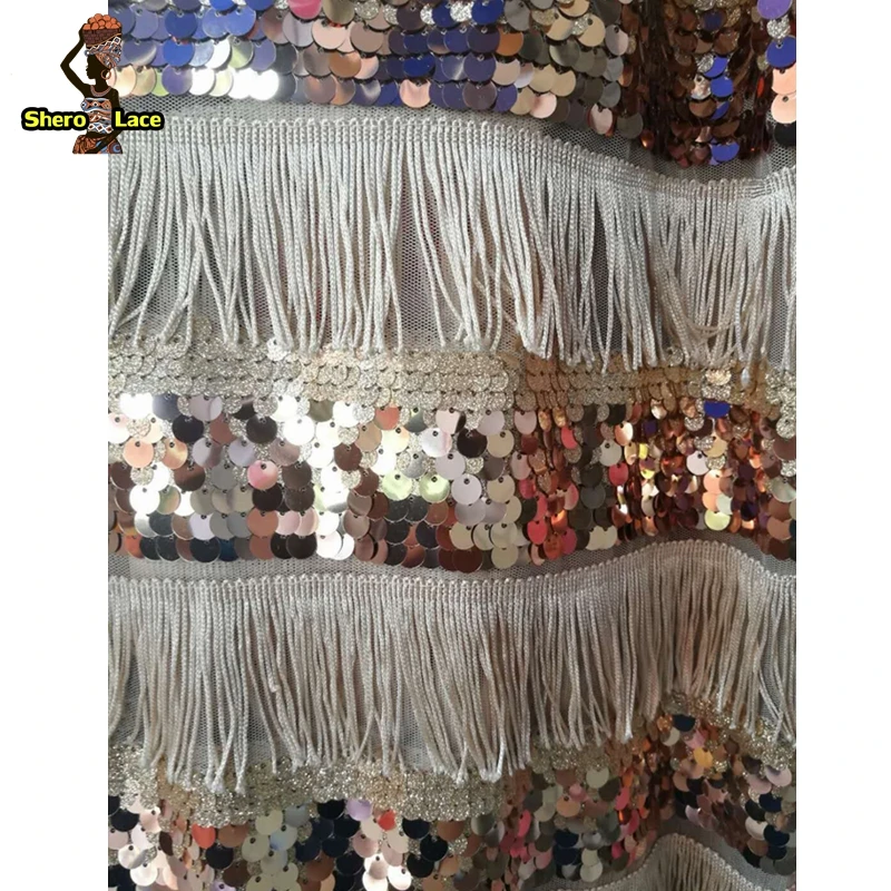 2019 новейшая нигерийская кружевная ткань высокого качества Африканское