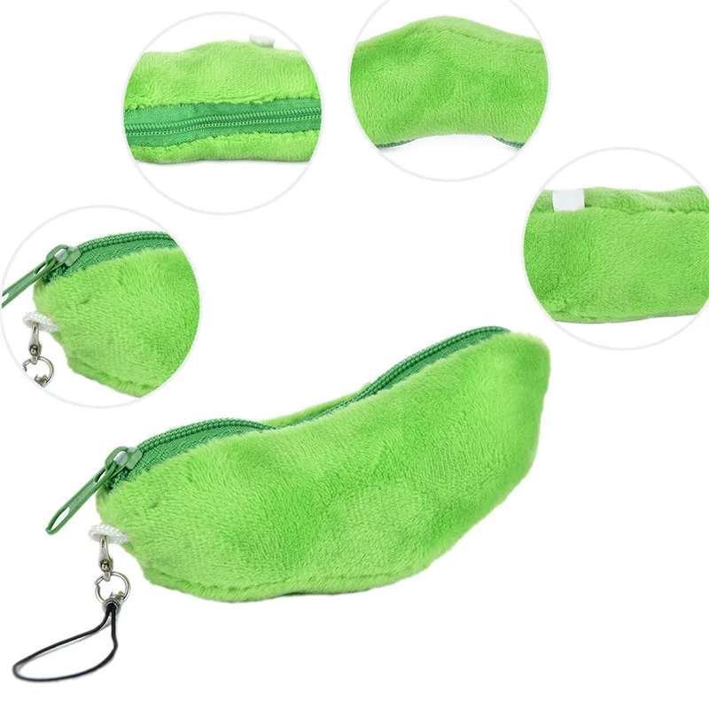 (10 см) Стручок гороха Горох кулон супер мягкие плюшевые игрушки пятнистая набитая