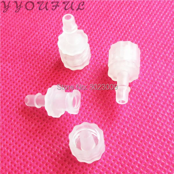 5 pairs Plastic ink tube connector for Seiko 510 1020 PQ512 Starfire 1024 printhead pipe plug fittings male female clips | Компьютеры и