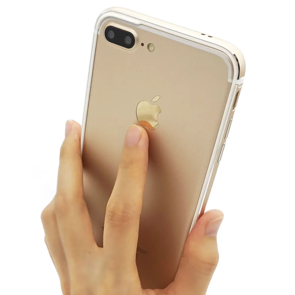 Portefeuille для iPhone 8 чехол-Бампер Алюминиевый ТПУ Гибридный противоударный бампер чехол для iPhone 7 plus 6 6 S 7 plus рамка аксессуары