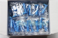 100pcs dental teeth polishing disposable prophy angles hard cup latex free blue