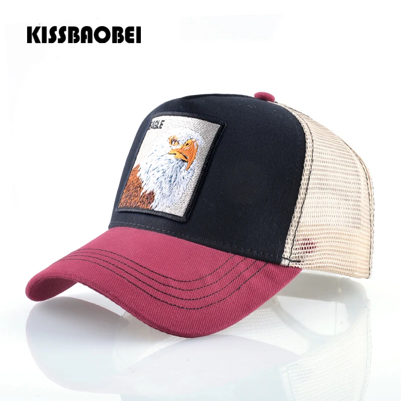 Унисекс бейсболка Snapback мужская шапка с животными для папы летняя кепка водителя