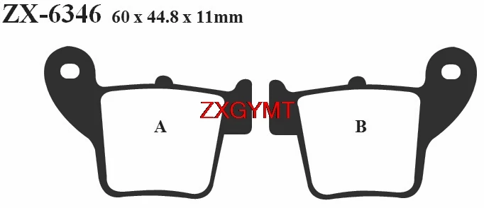 Набор спеченных тормозных колодок для HONDA CRF 450 CRF450 R 2002-2008 передняя и задняя 08 02 07 06
