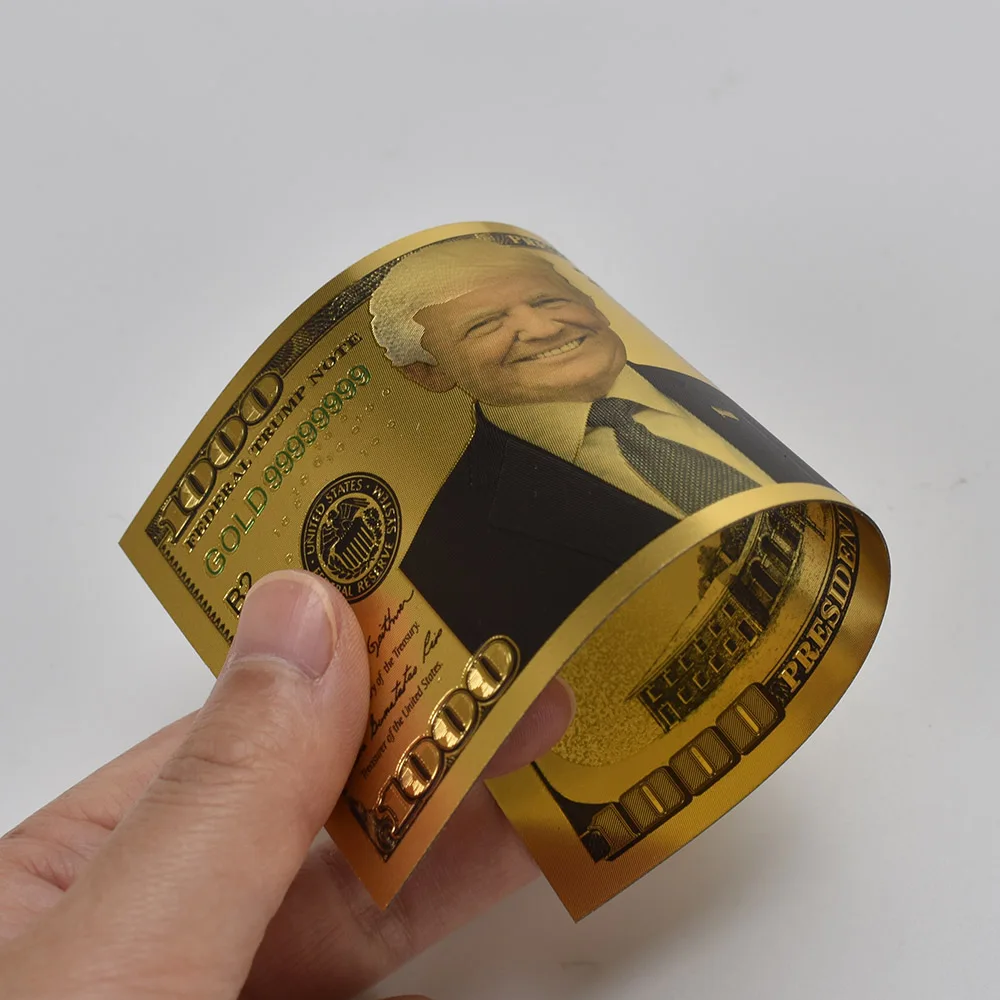 Новый дизайн президент Дональд Трамп 1000 искусственные банкноты | Дом и сад