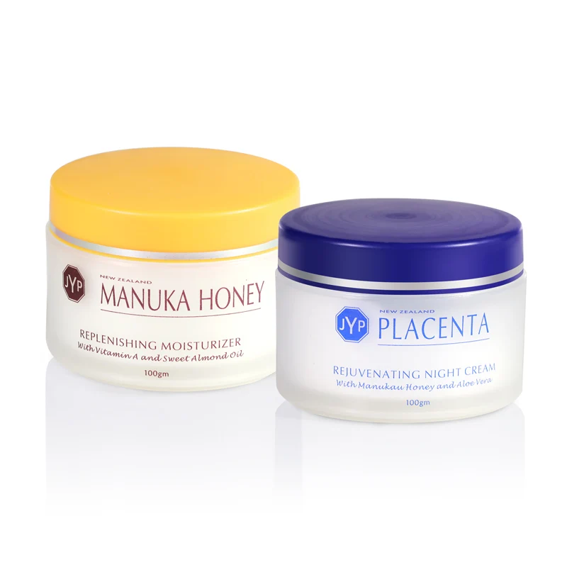 Медовый крем JYP Manuka + Омолаживающая овца плацента ночной увлажняющий питательный