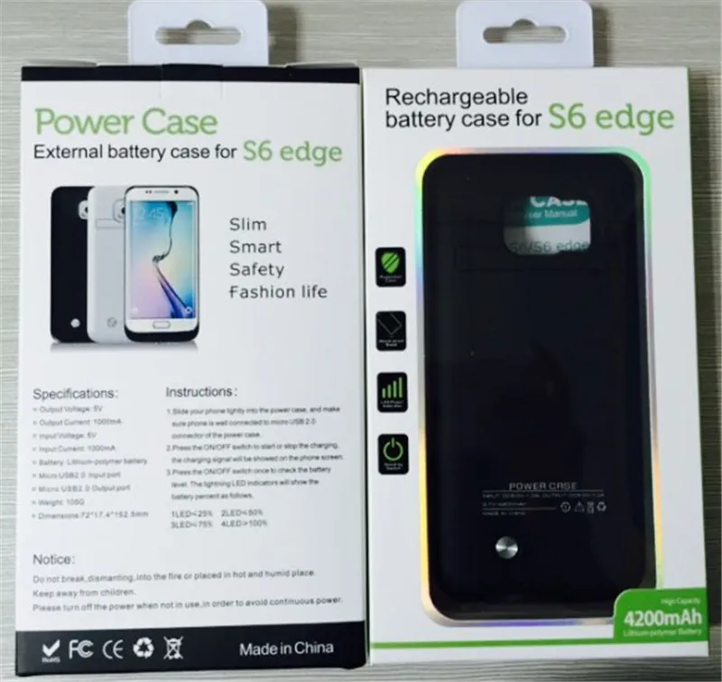 YourTribe 4200 мАч запасные аккумуляторы для телефонов Samsung Galaxy S6 Edge Plus батарея зарядный