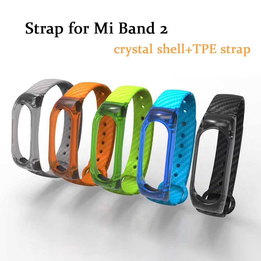 TPE Vervanging Band Voor Xiaomi 2 Smart Polsband 5 kleuren спортивный браслет с кристаллами voor Mi 2|mi band band|band