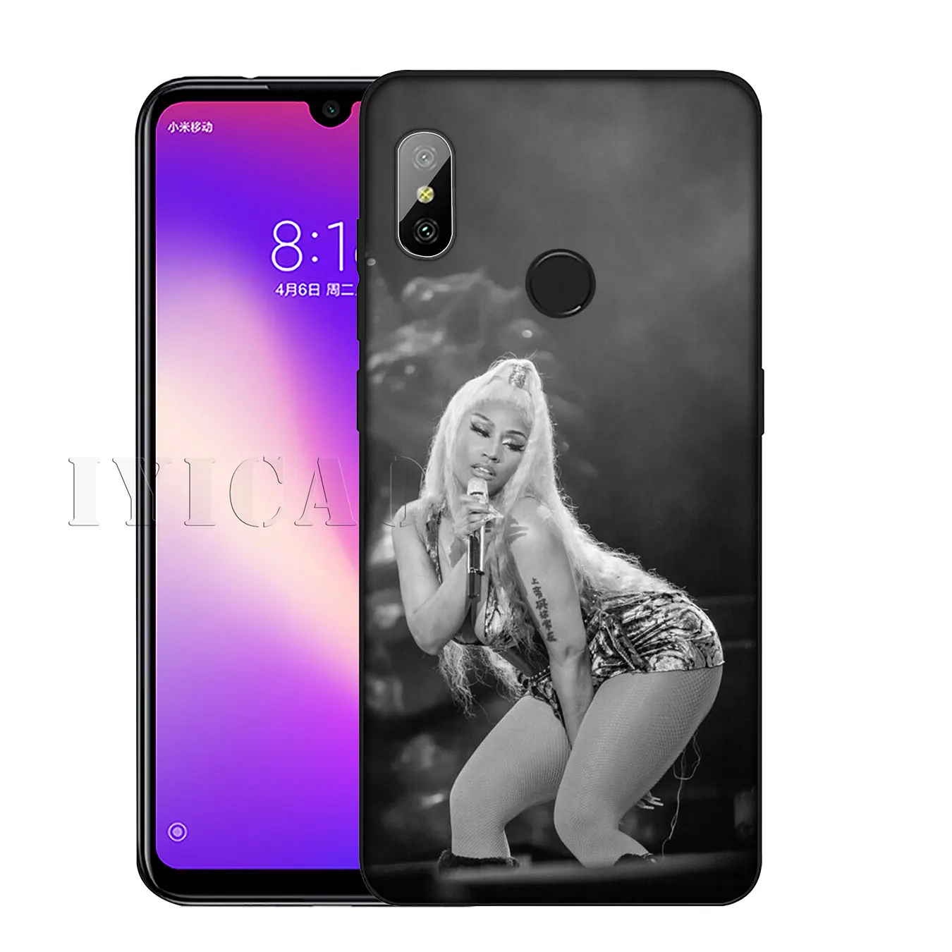 IYICAO Nicki Minaj оригинальный мягкий силиконовый чехол для телефона Xiaomi Redmi K20 8A 7A 6A 5A S2 4X