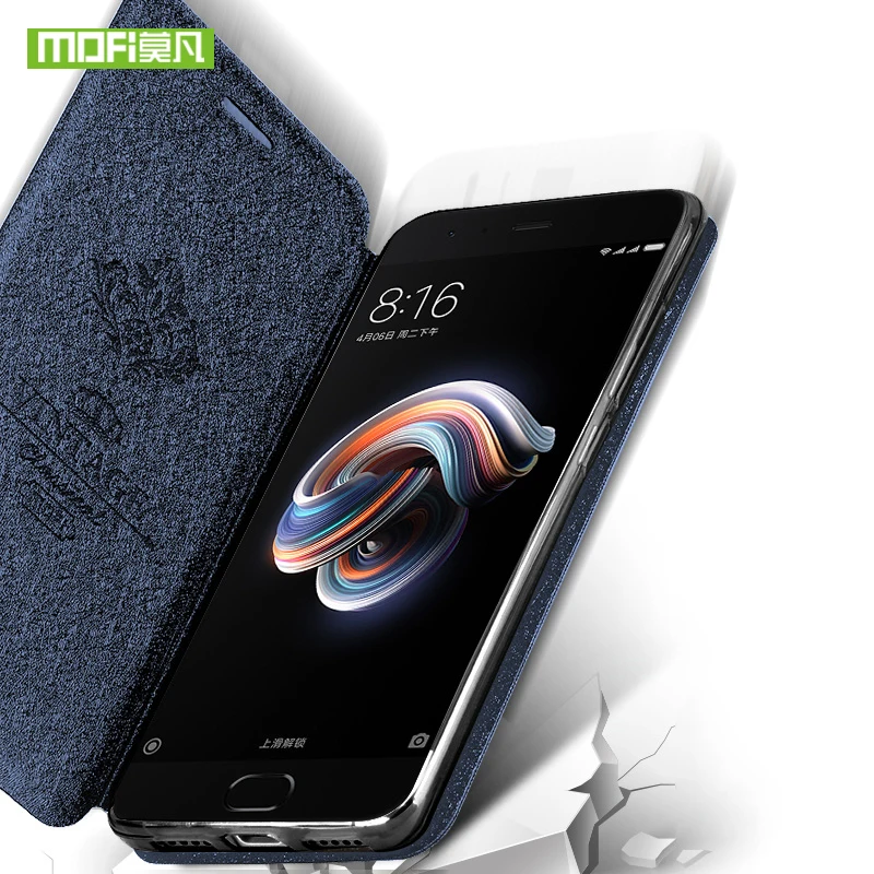 Для xiaomi mi note 3 чехол для pro силиконовый Роскошный кожаный флип Оригинальный MOFI 360