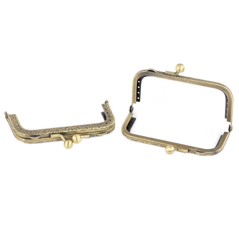 Винтажный кошелек для мелочи бронзового цвета 5 шт. металлическая дуговая рамка