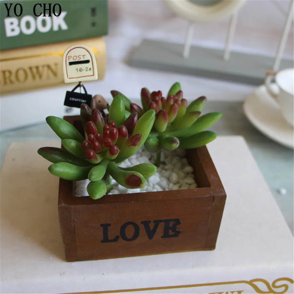 Искусственные растения Чили суккуленты рождественские украшения для дома Miniascape