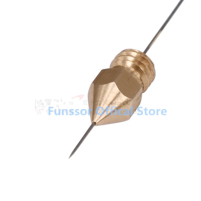 Funssor 1pc3D части принтера насадка для очистки иглы из нержавеющей стали размер 0 15 2 25