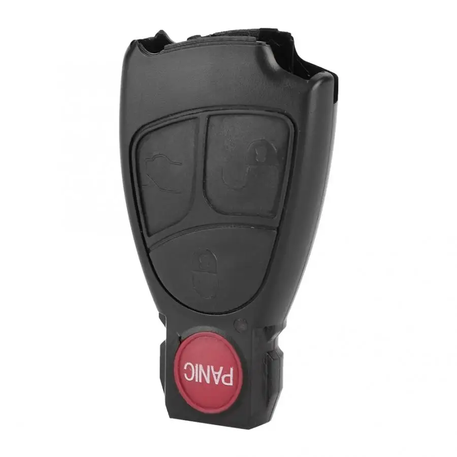 3+1 Button Replacement Black Smart Car Remote Entry Key Fob Case Shell Fit for Mercedes-Benz | Автомобили и мотоциклы