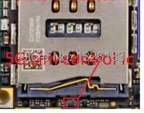 50 шт./лот оригинал Новинка для iPhone 5 5G вставляется sim-карта неисправность-нет