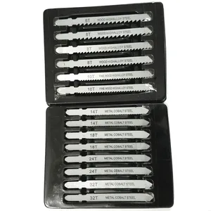 Набор лезвий для ножовки Fobosch, 14 шт., из металла, пластика, дерева, 6-32T