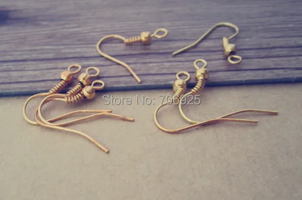 

300 шт./лот золотые для ушей hooks19mmx20mm