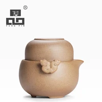 tangpin ceramic teapot kettle gaiwan teacup portable travel tea set drinkware