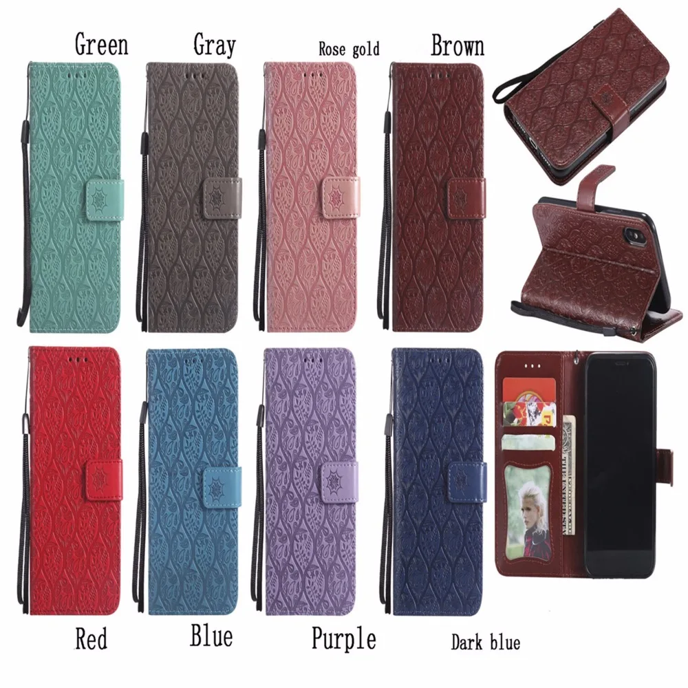 Мода Многофункциональный PU кожаный бумажник флип чехол для телефона huawei Коврики