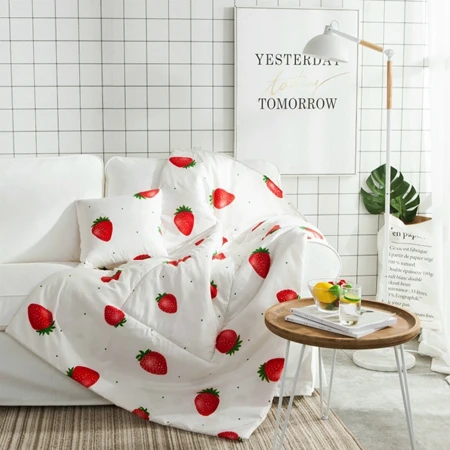 Cushion Blanket14 Подушка в скандинавском деревенском стиле, одеяло с тропическим растением, 2 в 1, домашний диван, детское одеяло, подушки для дивана, постельные принадлежности - Цвет: Cushion Blanket14
