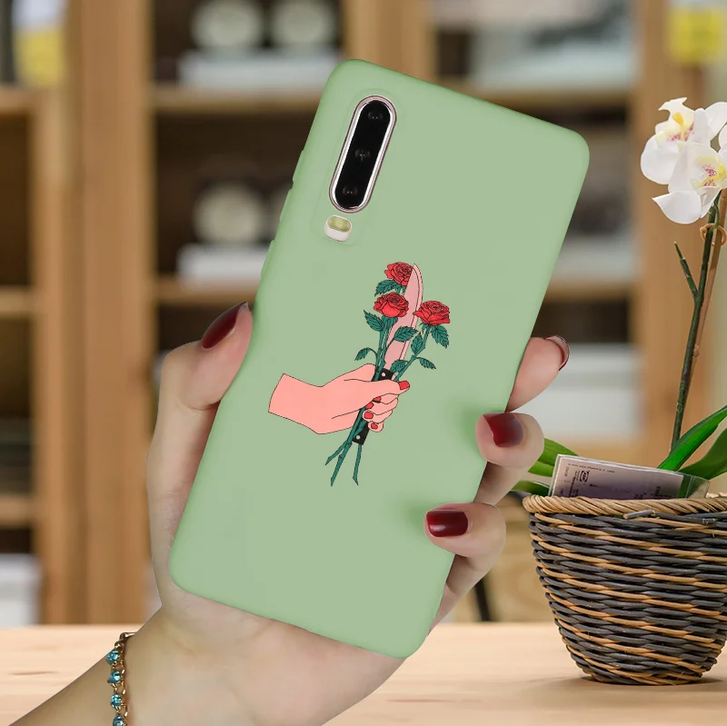 QHVDZMG Забавный мультяшный чехол для huawei P30 Pro Чехол P20 Lite P10 P9 Lite P Smart Plus силиконовый чехол для телефона Funda huawei P Smart чехол - Цвет: QHVDZMG