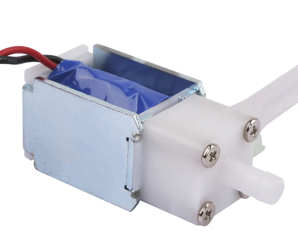 YIMAKER DC12V нормально открытый Соленоидный клапан Миниатюрный Электрический водяной клапан Snuffle клапан