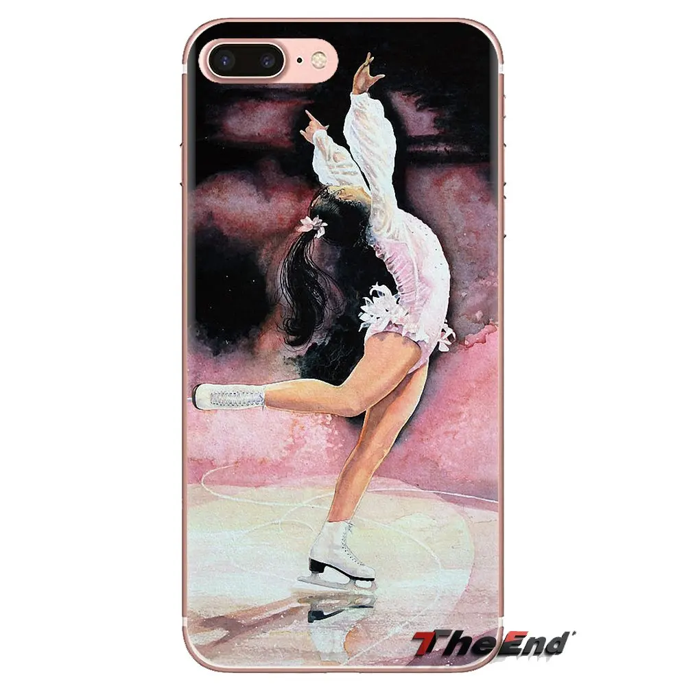 Figure skating and Ice Skating For Huawei Nova 2 3 2i 3i Y6 Y7 Y9 Prime Pro GR3 GR5 2017 2018 2019 Y5II Y6II Phone Cover Housing |