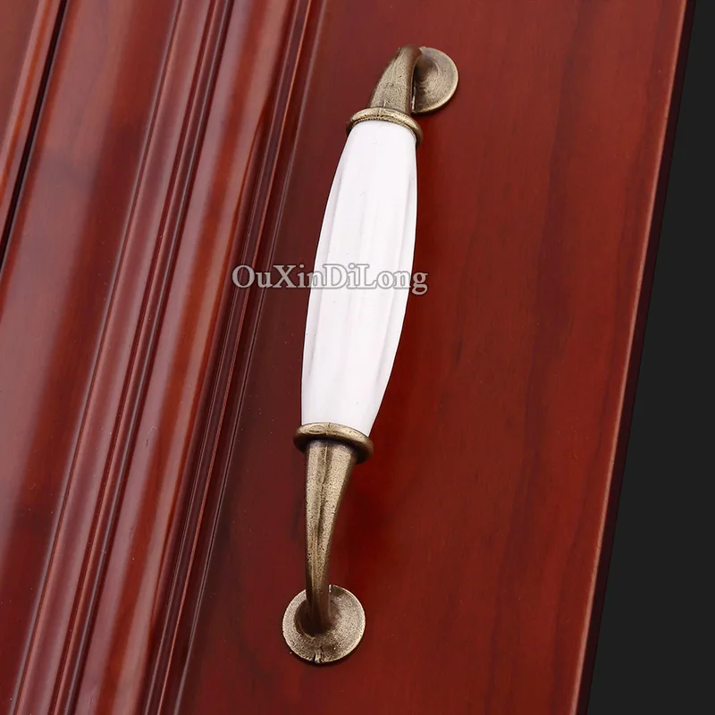 10 шт. керамические ручки для мебели и шкафа|handles and knobs|cabinet pull handlefurniture handle |