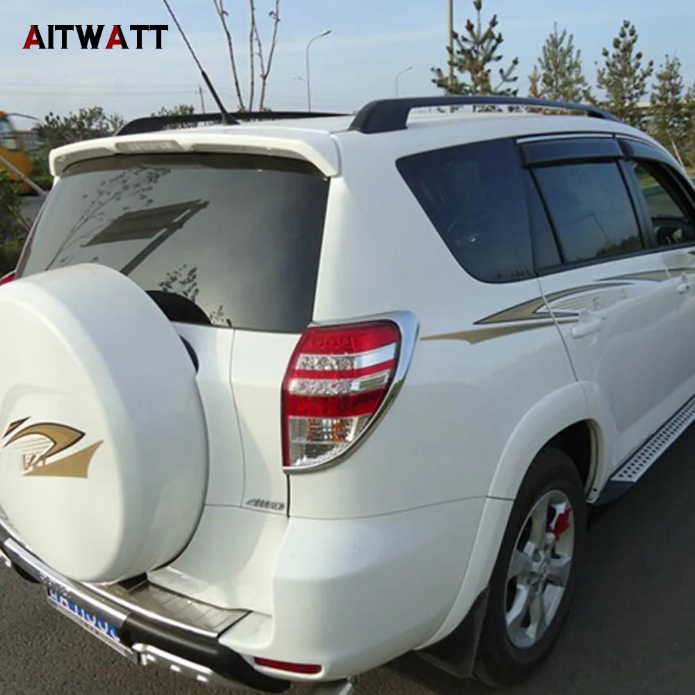 Багажник на крышу для Toyota RAV4 RAV 4 2009 2010 2011 2012 черный багажник из алюминиевого