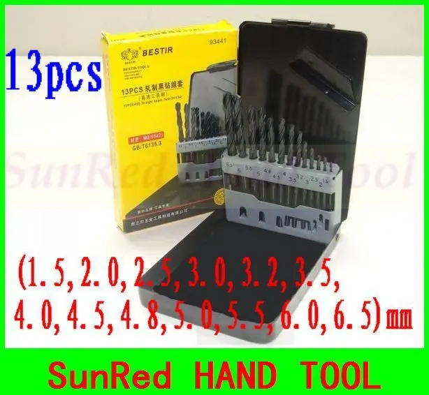 Встряхнуться Тайвань 13 шт. сплава быстрорежущей стали HSS Цилиндрический