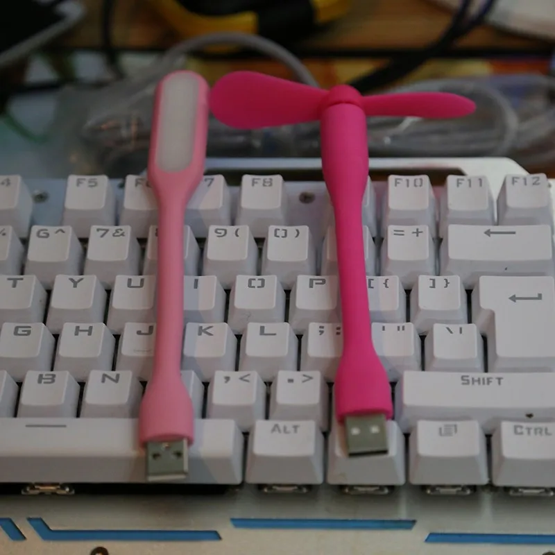 SIANCS Мини Гибкий сгибаемый USB вентилятор и USB светодиодный светильник, usb-гаджеты, ручной вентилятор, Ночной светильник для внешнего аккумулятора, ПК для ноутбука