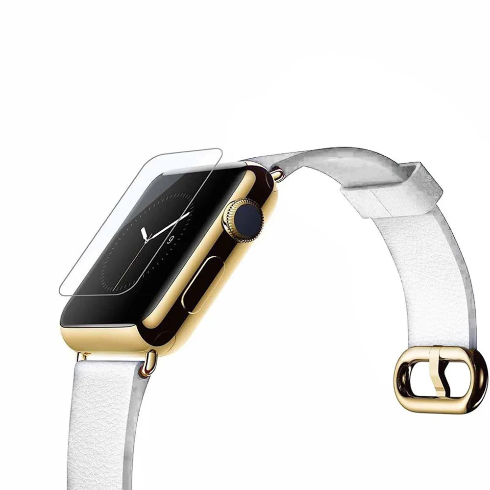 New 3-PACK Tempered Glass Screen Protector For Apple Watch Series 1/2/3 42mm Ultra-thin Transparent Film | Электроника