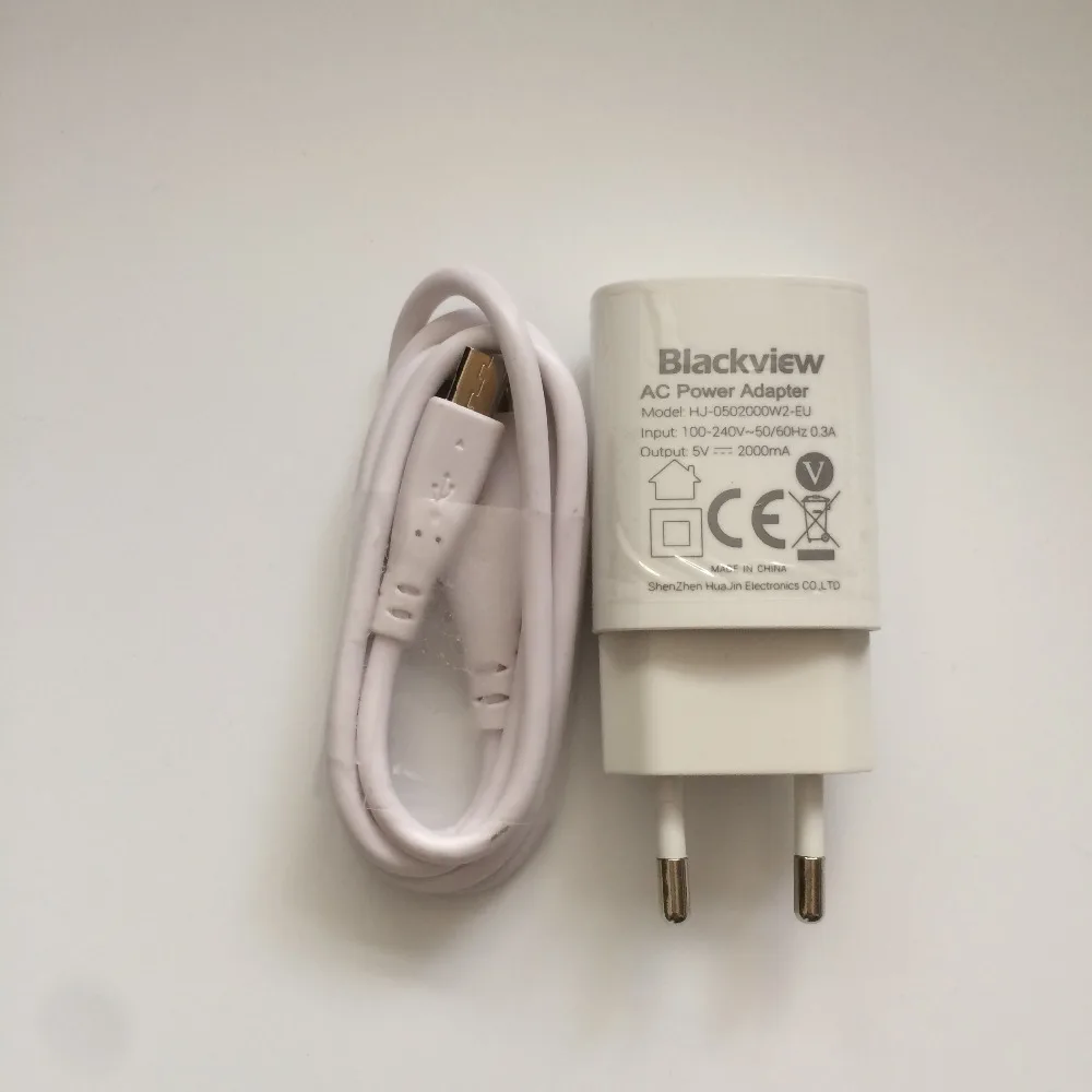 Оригинальное Новое высококачественное дорожное зарядное устройство Blackview BV6000 +