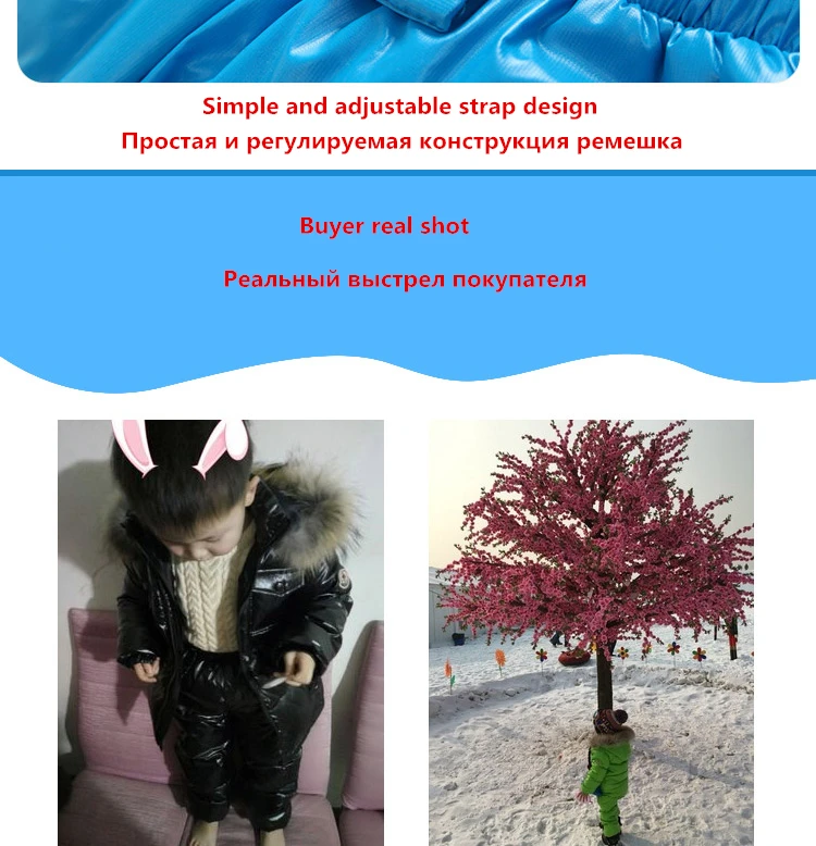 Г. Детская одежда для русской зимы, комплект одежды для девочек, новогодняя парка для мальчиков, куртки, пальто пуховая зимняя одежда