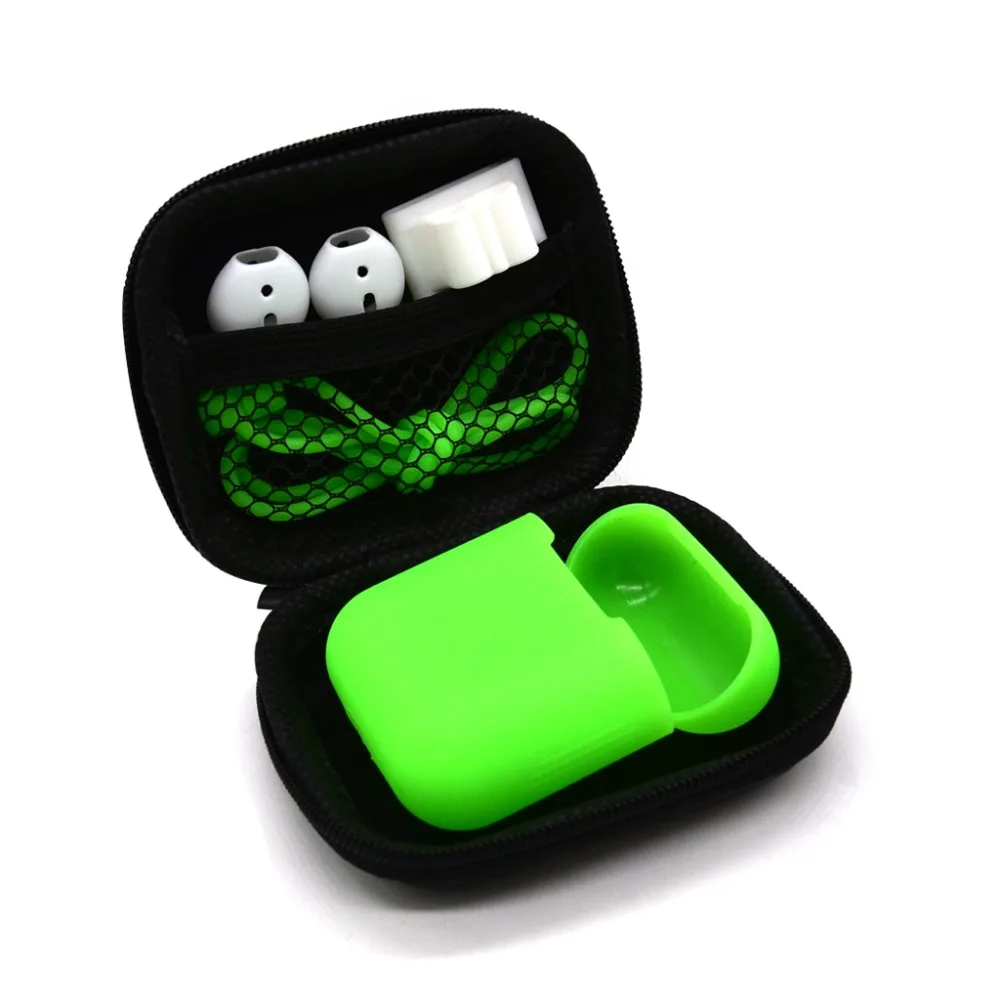 5in1 Protective Cover Wireless Bluetooth Earphone Case for Apple Airpods Charging Box | Электроника