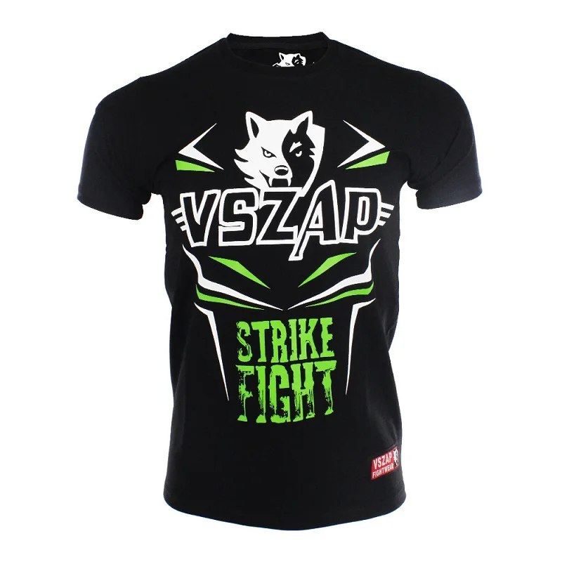 VSZAP Boxing Jerseys Fight MMA Shorts T-Shirt Gym Tee Shirt Fitness Sport Muay Thai Cotton Breathable T Men | Спорт и развлечения