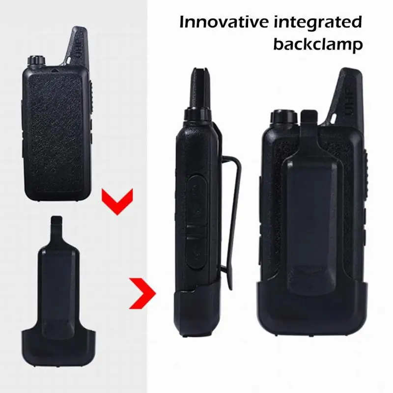 Портативная мини-рация WLN с USB 5 Вт портативная рация UHF двусторонней связью RT22 talki