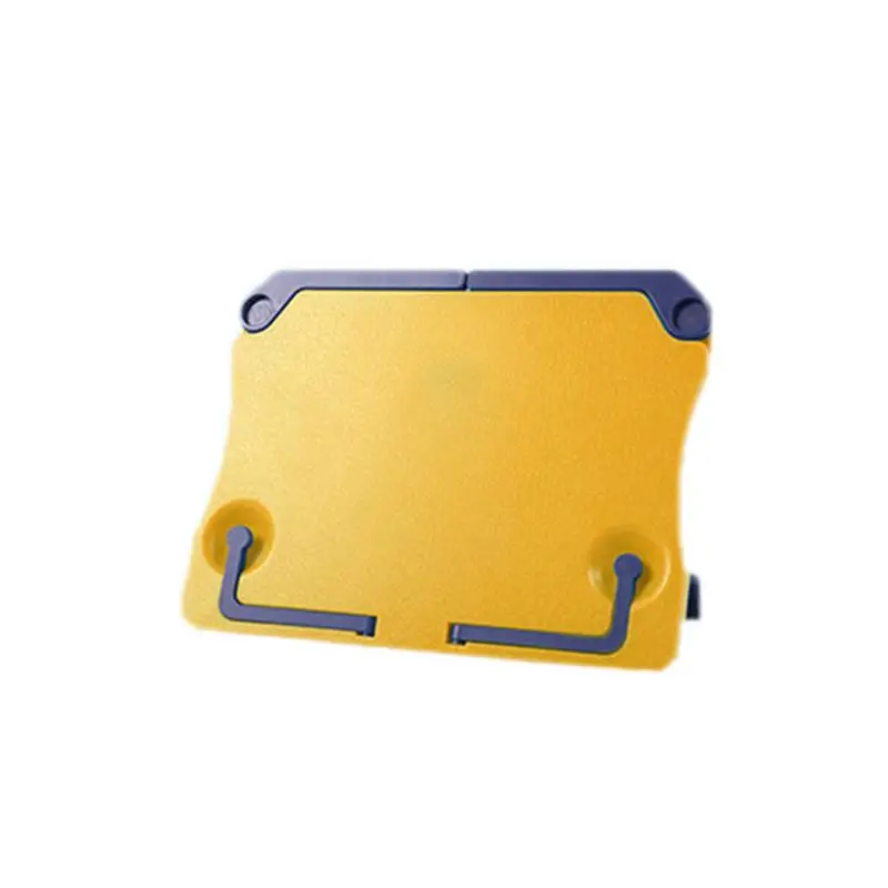 Yellow Портативный складной настольный музыкальная Партитура стенд держатель книг для гитары универсальные аксессуары для музыкальных инструментов - Цвет: Yellow