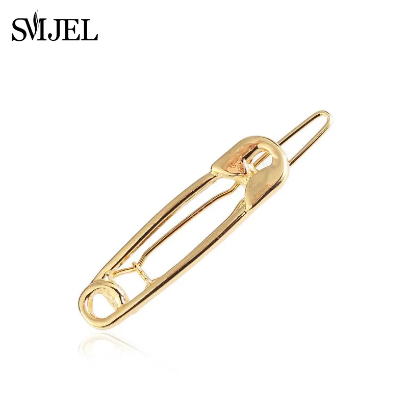 SMJEL New Hair Accessories Boho Chic Pin Shape Clips Women Girls Party Head Jewelry Gold Geometric | Украшения и аксессуары