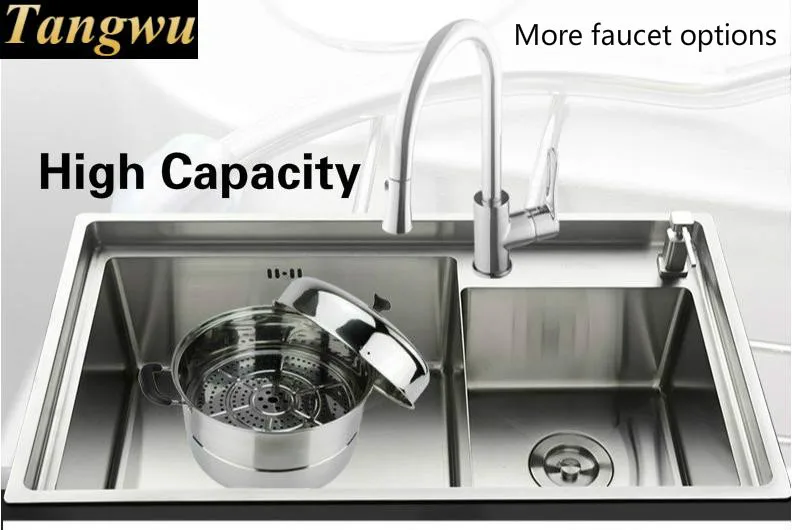 Бесплатная доставка домашняя Высококачественная кухонная ручная раковина с