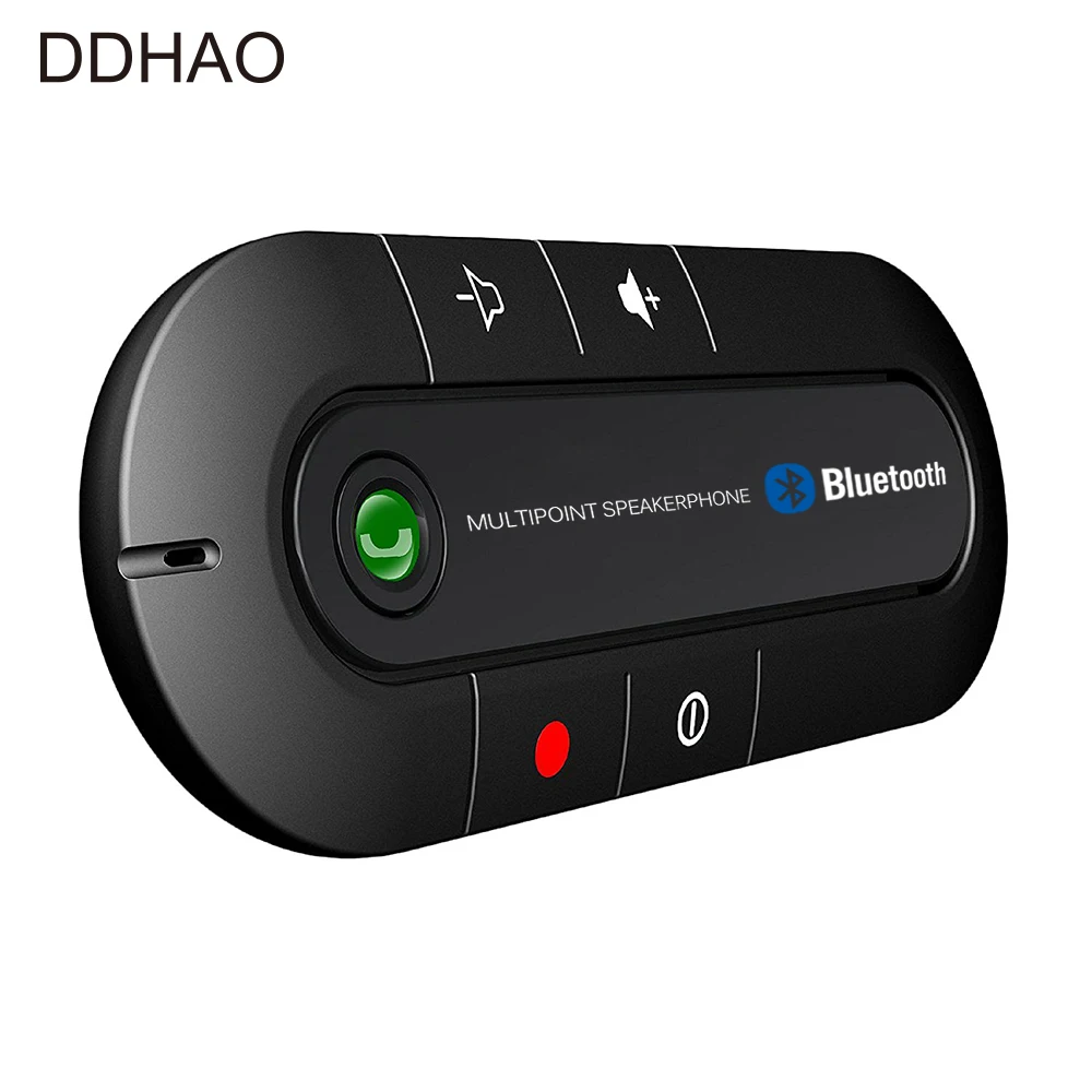 Многоточечная Громкая связь 4 1 + EDR Беспроводной Bluetooth Handsfree Car Kit MP3 музыкальный