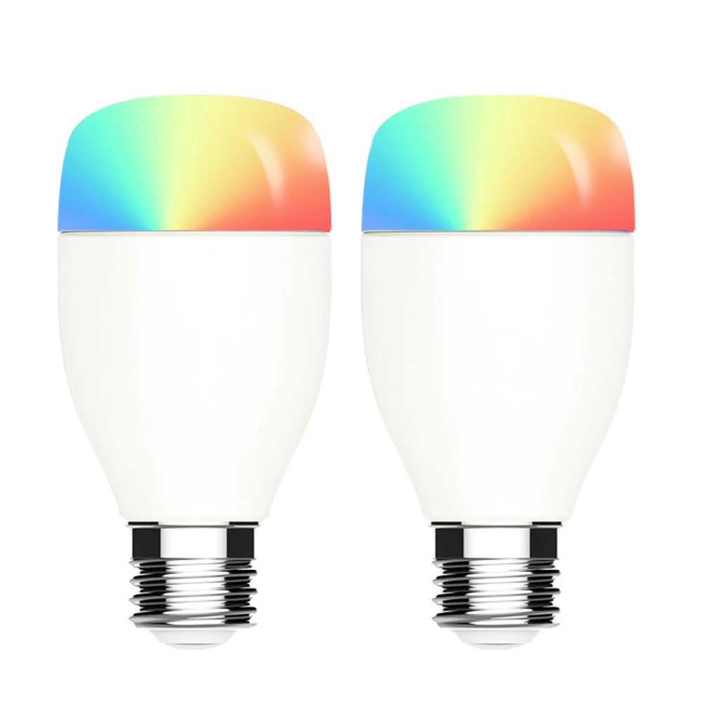 E27 Alexa голос Smart лампочка Led мобильный телефон WiFi удаленного Управление энергосбережения лампочка с затемнением свет умный дом homekit Google