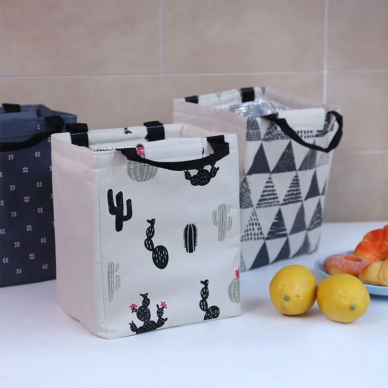 Large-capacity waterproof Oxford cloth cooler bag beverage refrigerated ice fresh Lunch | Багаж и сумки